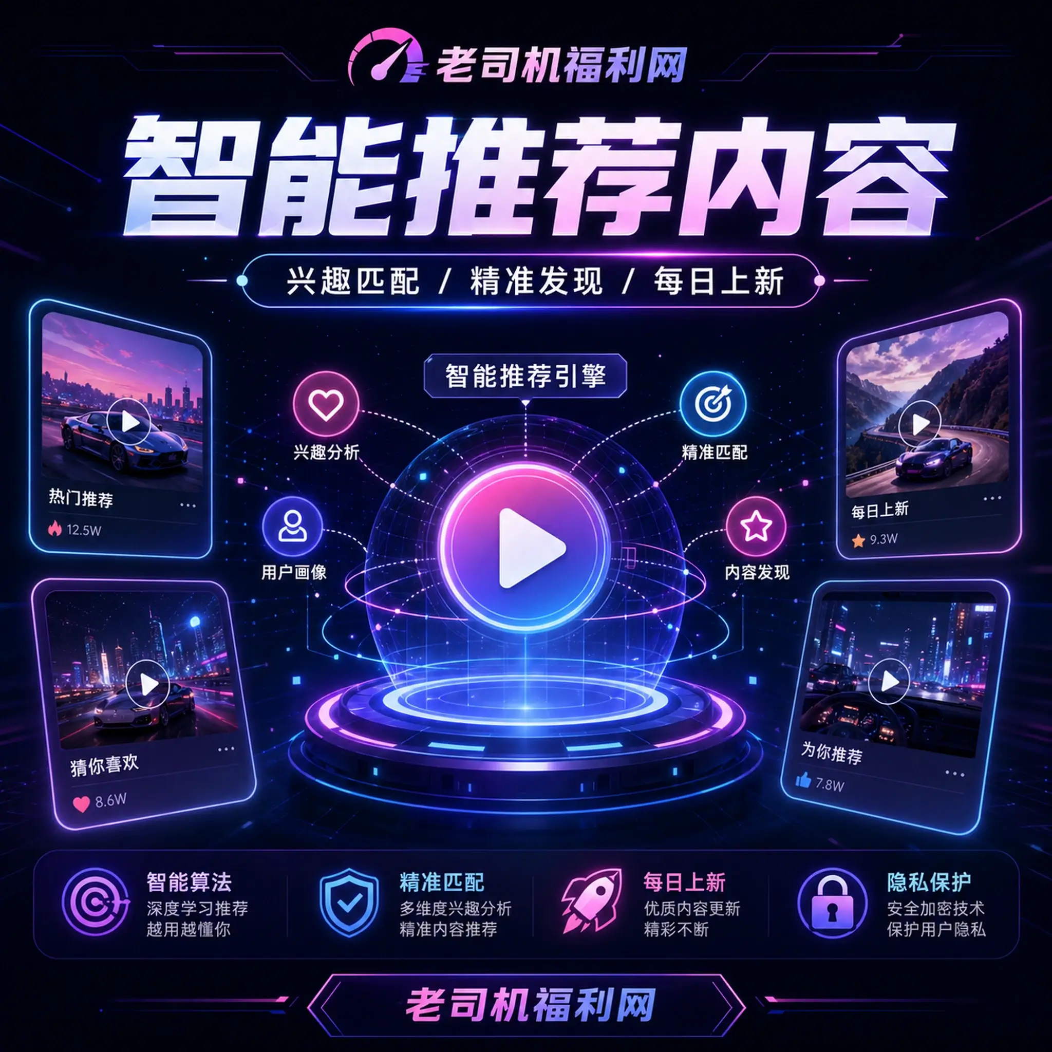 老司机兴趣匹配与标签推荐服务